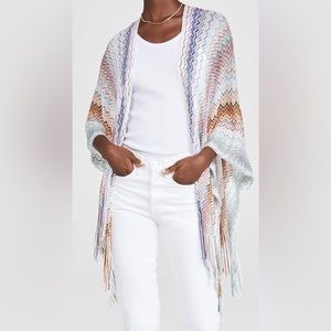 Missoni Poncho Nimbus Cloud NWT